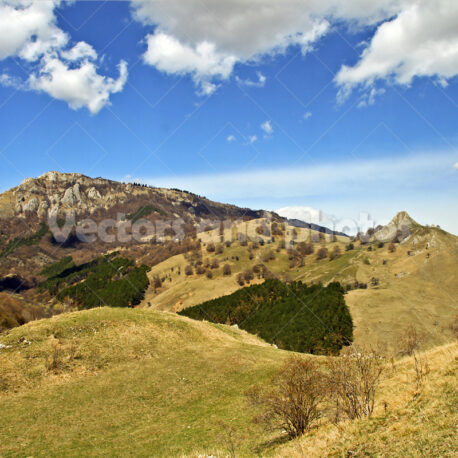 Colorful hills - Vektorok és fotók